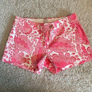 J. Crew Factory Pink Print Shorts 4